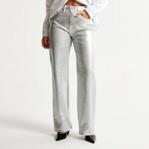 Silver Curve Love High Rise 90s Relaxed Jean Abercrombie
